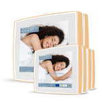 paquete edredón Algodón bimaterial y lana orgánica 4 estaciones. Edelweiss + almohadas - Label Naturel