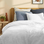 Pure washed linen duvet cover Bohème - Label Naturel