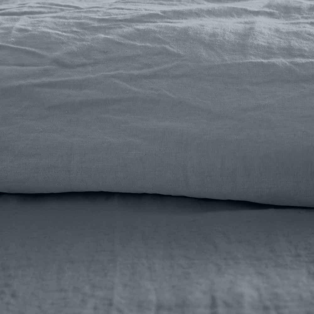 Pure washed linen duvet cover Bohème - Label Naturel