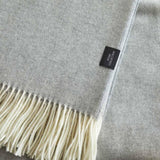Plaid pure laine Mérinos & Cachemire Ossau uni - Label Naturel