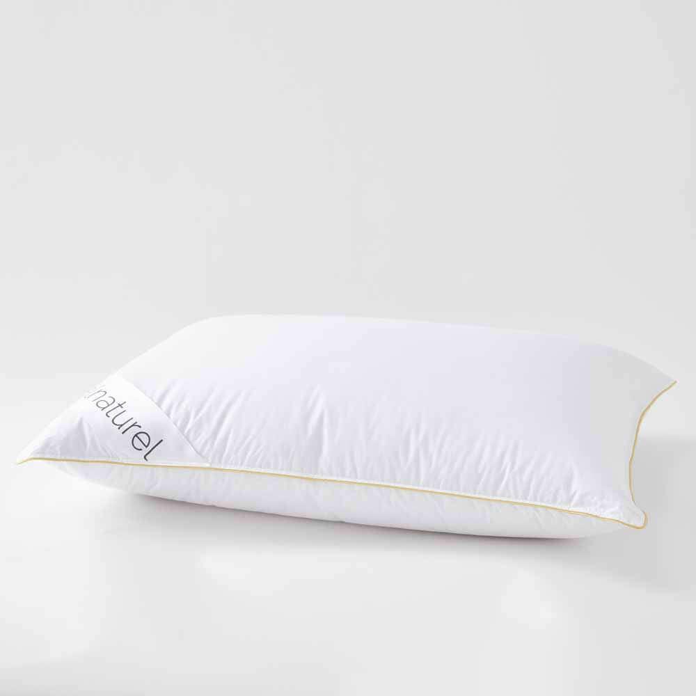 Pack of 2 duck down pillows Islande organic - Label Naturel