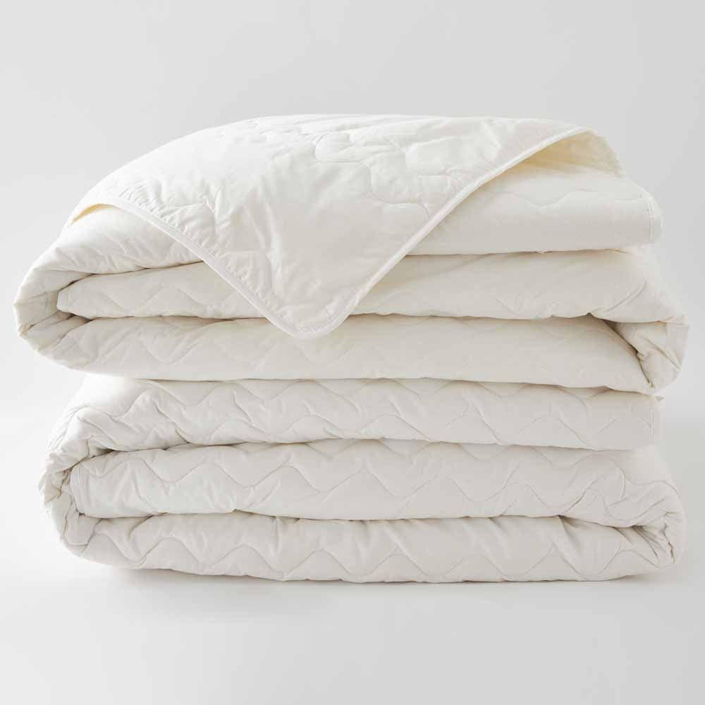 paquete edredón Lana orgánica 4 estaciones. Edelweiss + almohadas - Label Naturel