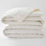 paquete edredón Lana orgánica 4 estaciones. Edelweiss + almohadas - Label Naturel