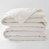 paquete edredón Lana orgánica 4 estaciones. Edelweiss + almohadas - Label Naturel