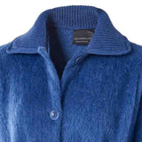 Bata de señora de lana Pirineos Abotonada Label Naturel - Label Naturel