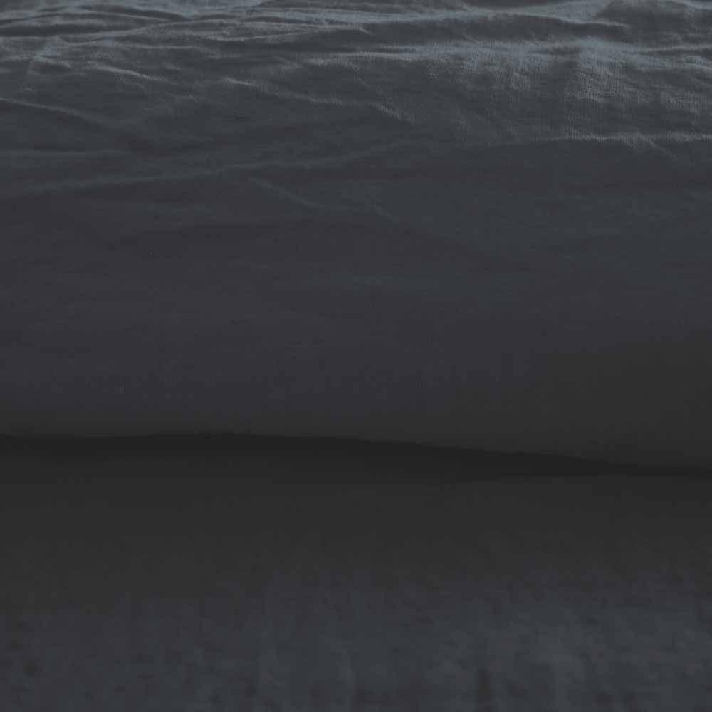Drap housse pur lin lavé Bohème - Label Naturel