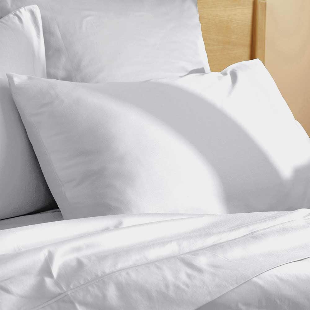 Pure organic cotton satin pillowcase Signature - Label Naturel