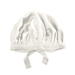 Gorro de dormir Charlotte en seda marfil