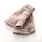 100% Pyrenees wool mittens - Label Naturel
