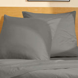 Pure organic cotton satin pillowcase Signature Mouse Gray / 65x65 declassified - MS156
