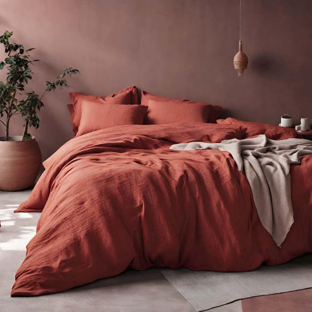Housse de couette en gaze de coton - Label Naturel