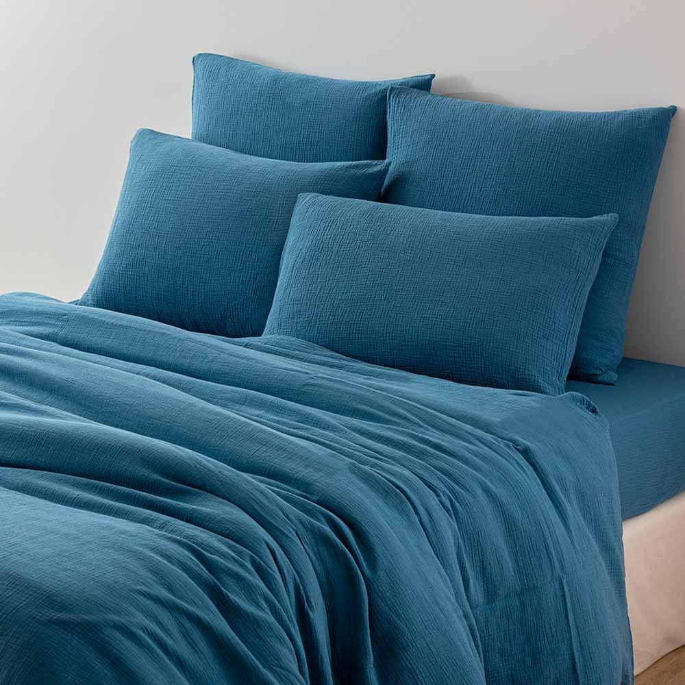 Housse de couette en gaze de coton - Label Naturel