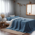 Cotton gauze bed throw - Label Naturel