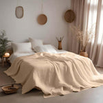 Cotton gauze bed throw - Label Naturel
