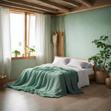 Cotton gauze bed throw - Label Naturel