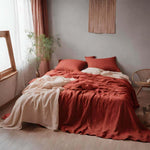 Cotton gauze bed throw - Label Naturel