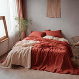 Cotton gauze bed throw - Label Naturel