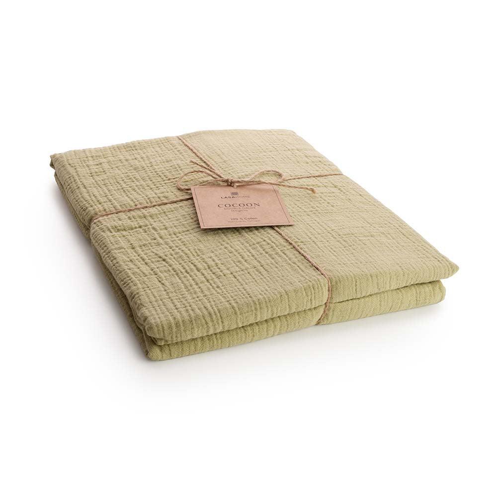 Cotton gauze bed throw - Label Naturel