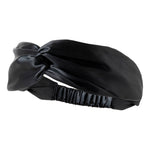 Trésor de Soie black silk headband