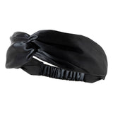 Trésor de Soie black silk headband