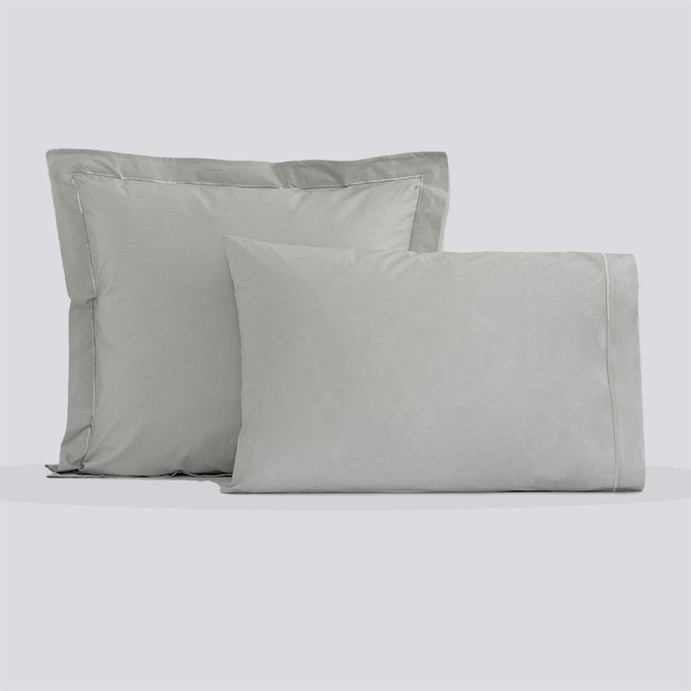 Funda de almohada de percal de algodón - Label Naturel