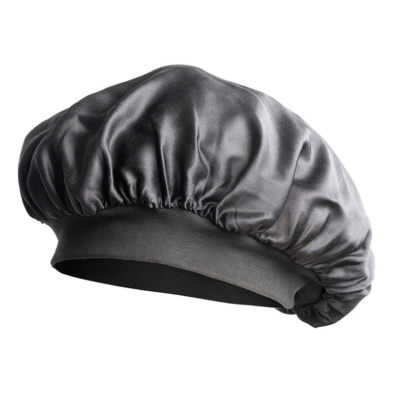 Gorro de dormir con elástico antracita