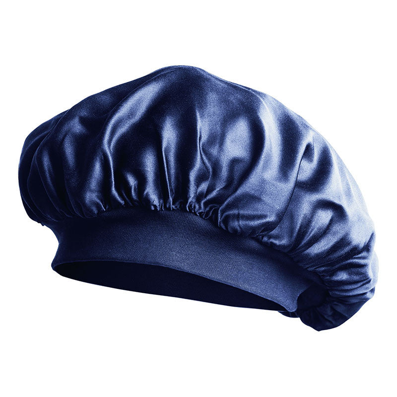 Gorro de dormir con elástico azul marino
