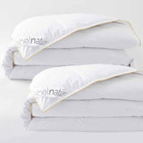 Couette duvet d'oie 4 Saisons Finlande bio - Duo été + mi-saison - Label Naturel