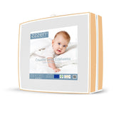 Bi-material baby duvet pack organic cotton & organic wool Edelweiss - Label Naturel