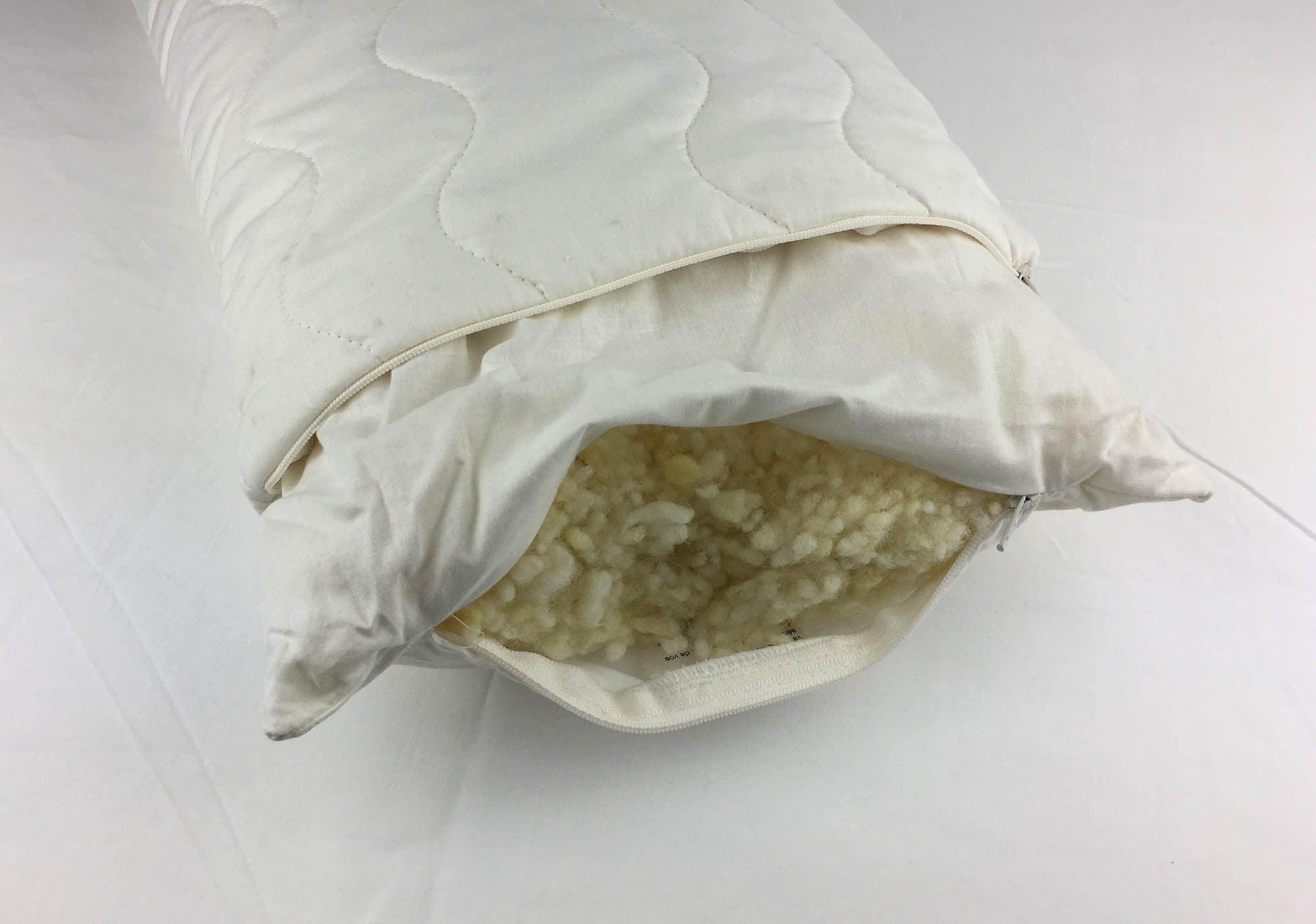 paquete edredón Lana orgánica 4 estaciones. Edelweiss + almohadas - Label Naturel
