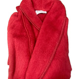 Griotte crossover dressing gown with shawl collar and cuffs (10/23) / downgraded M - MS285