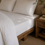 Drap housse percale de coton bio Canopée