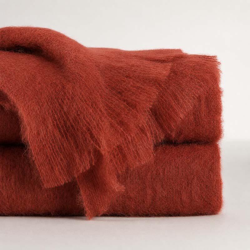 Woolen Throw Winter mohair 320g