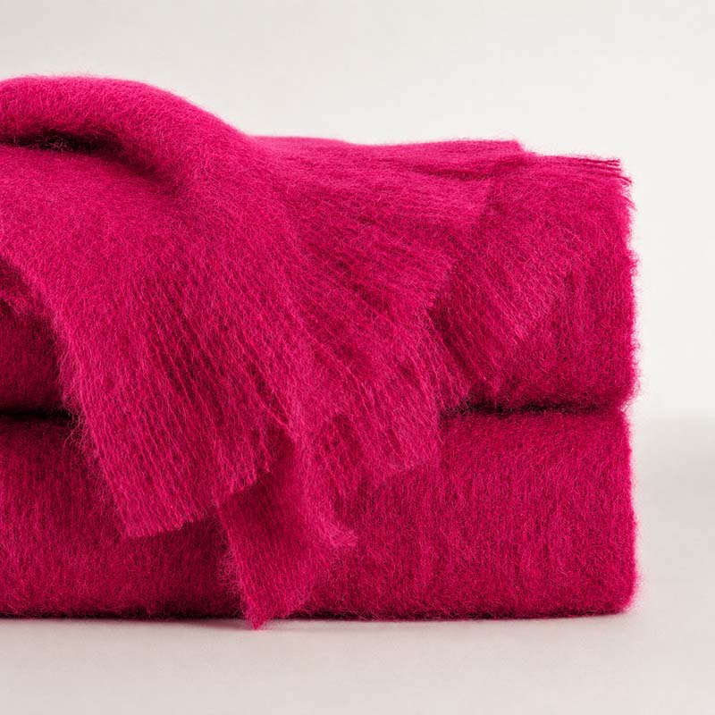 Woolen Throw Winter mohair 320g