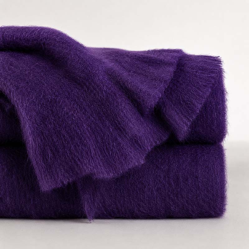 Woolen Throw Winter mohair 320g