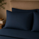 Organic cotton percale pillowcase Canopée