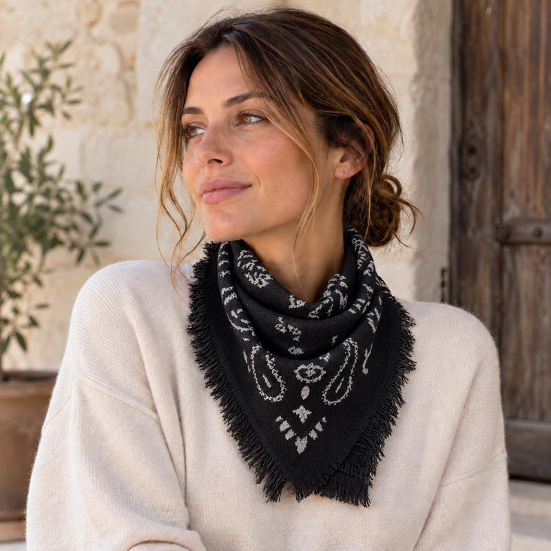 Bandana en coton bio fabriqué en France