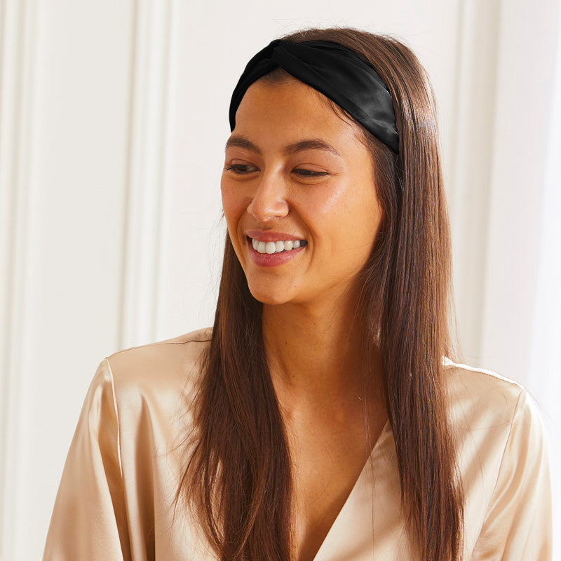 Trésor de Soie silk headband - Maison de la soie