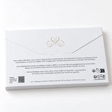Foulard en soie Silver confectionné en France