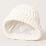 Silk and cashmere winter hat