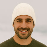 Silk and cashmere winter hat