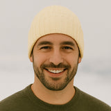 Silk and cashmere winter hat