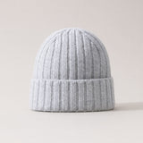 Silk and cashmere winter hat