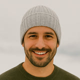 Silk and cashmere winter hat