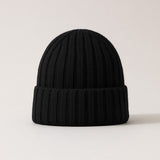 Silk and cashmere winter hat