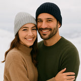 Silk and cashmere winter hat