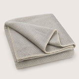 Blanket pure ecological wool Winter 400g plain