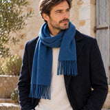 Écharpe en laine mérinos fabriquée en France