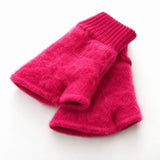 100% Pyrenees wool mittens
