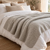 Throw Aspe in pure virgin wool 450g/m²